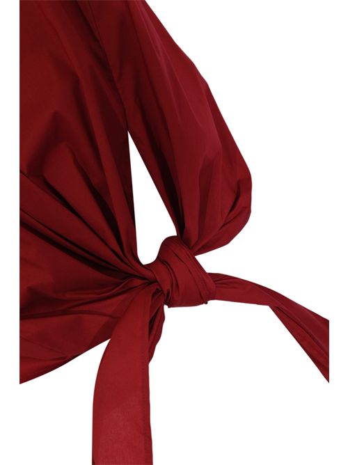 Top Gwen in popeline stretch di cotone Terrarossa Liviana Conti | L6SK03D43-1